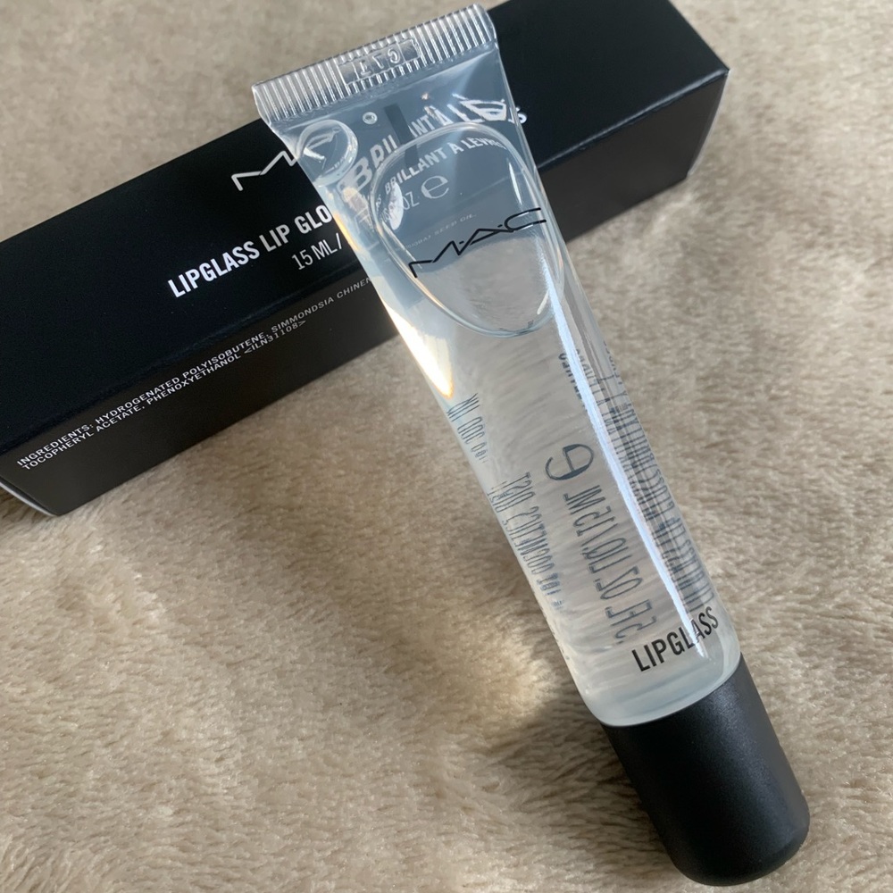 Mac Cosmetics Clear Lipgloss Lipglass BNIB